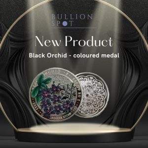 Black Orchid 1oz Medal